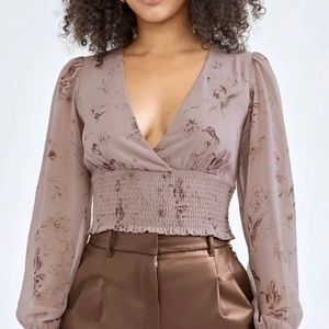 Aritzia Wilfred Genoa blouse XS